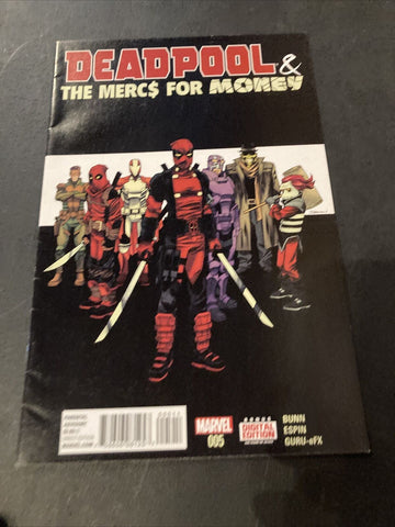 The Merc$ For Money #5 - Marvel Comics - 2016