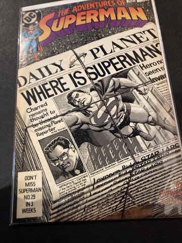 Adventures Of Superman #451 - DC Comics - 1989