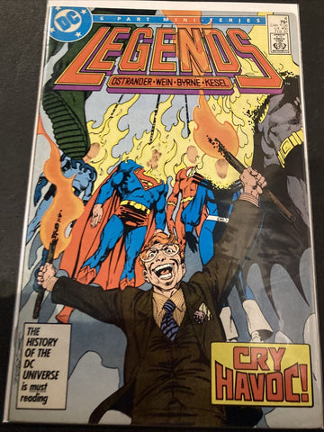 Legends #4 - DC Comics - 1987
