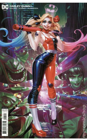 Harley Quinn #1 - DC Comics - 2021 - Chew Cardstock Cover B Variant