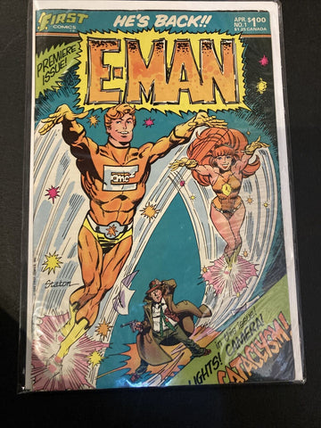 E-Man #1 - First Comics - 1983