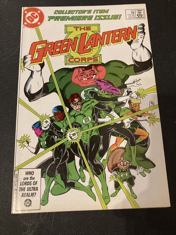 Green Lantern Corps #201 - DC Comics - 1986 - 1st Kilowog - Direct Edition