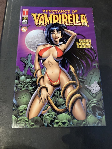 Vengeance Of Vampirella #24 - Harris Comics - 1996