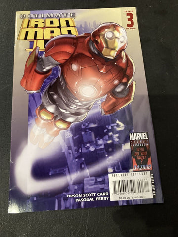 Ultimate Iron Man II #3 (of 4) - Marvel Comics - 2008