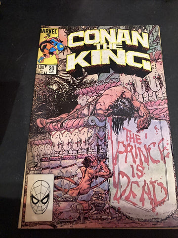 Conan The King #20 - Marvel Comics - 1984