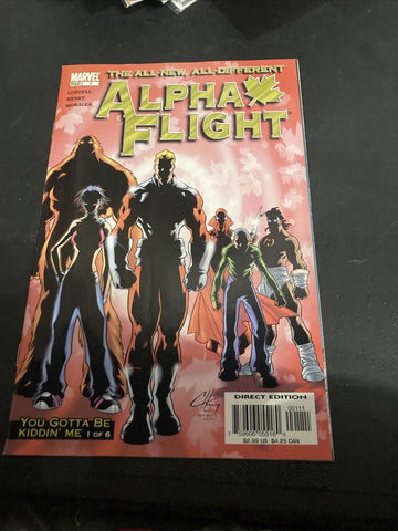 Alpha Flight #1 - Marvel Comics - 2004