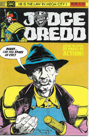 Judge Dredd #35 - Quality Comics - 1986