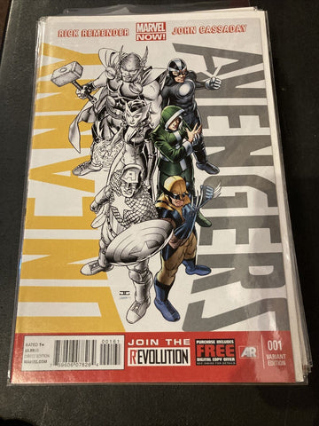 Uncanny Avengers #1 - Marvel Comics - 2012 - Variant Edition