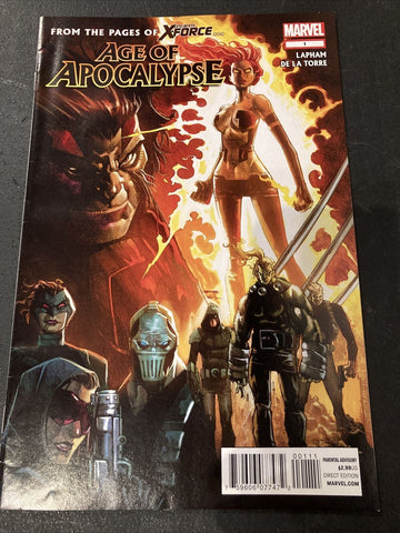 Age Of Apocalypse #1 - Marvel Comics - 2012