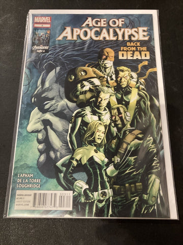 Age Of Apocalypse #3- Marvel Comics - 2012