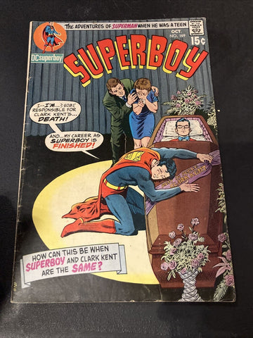 Superboy #169 - DC Comics - 1970