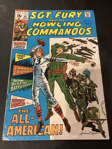 Sgt. Fury #81 - Marvel Comics - 1970