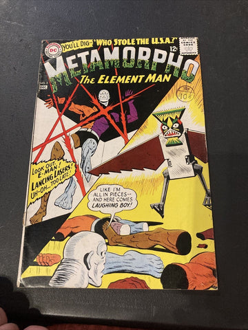 Metamorpho #3 - DC Comics - 1965 - Back Issue