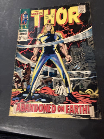 Mighty Thor #145 - Marvel Comics - 1967
