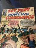 Sgt Fury #3 - Marvel Comics - 1963