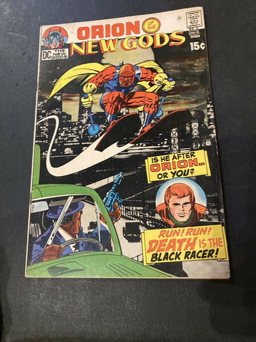 Orion Of The New Gods #3 - DC Comics 1971 - 1st Black Racer - GD/VG