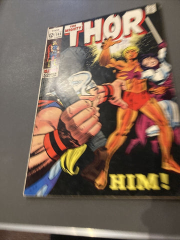 Mighty Thor #165 - 1st Full App. ‘Him’ (Adam Warlock) - Marvel - 1969 - Back Issue