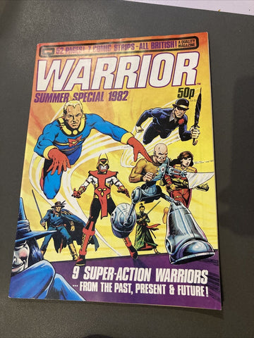 Warrior - Summer Special 1982 - Quality Communications Ltd - Back Issue