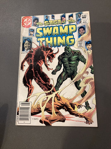 The Saga Of The Swamp Thing #4 - DC Comics - 1982