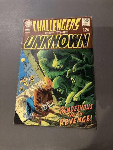 Challengers Of The Unknown #66 - DC Comics - 1969 - Back Issue