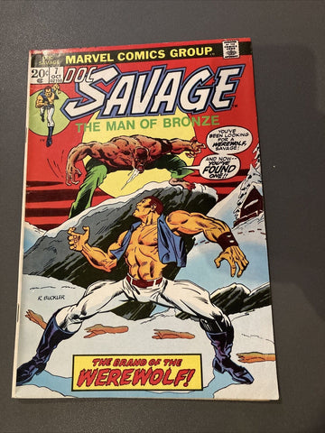 Doc Savage #7 - Marvel Comics 1973