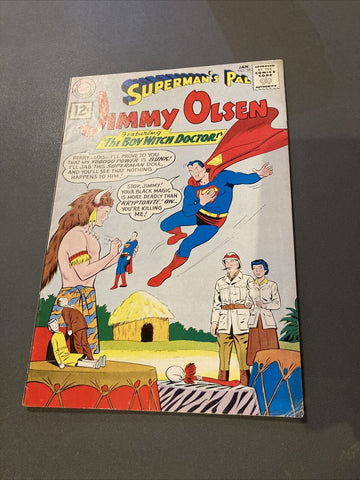Superman’s Pal, Jimmy Olsen #58 - DC Comics - 1962 - Back Issue