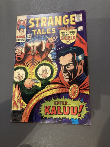 Strange Tales #148 - Marvel Comics - 1966 - Origin Of The Ancient One - Back Iss
