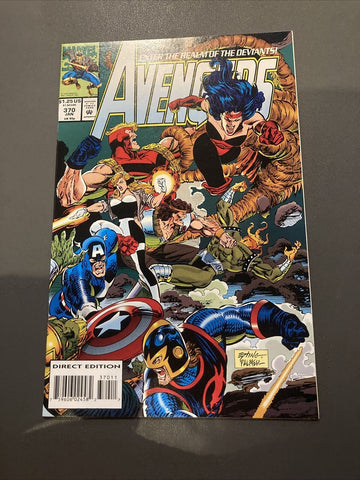 Avengers #370 - Marvel Comics - 1993 - 1st App. Delta Force