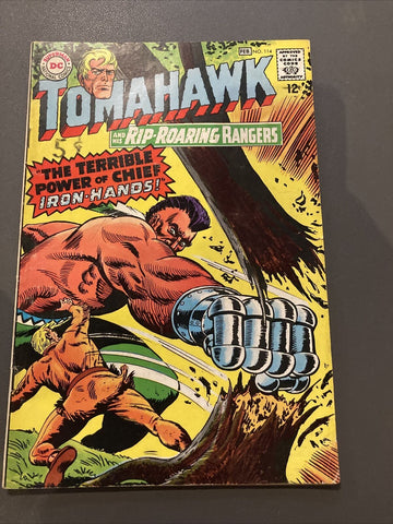 Tomahawk #114 - DC Comics - 1968
