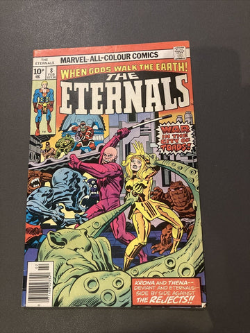 The Eternals #8 - Marvel Comics - 1977