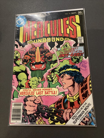 Hercules Unbound #12 - DC comics - 1976