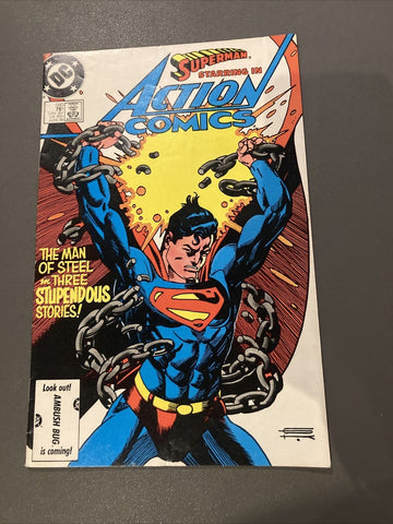 Action Comics #580 - DC Comics - 1986