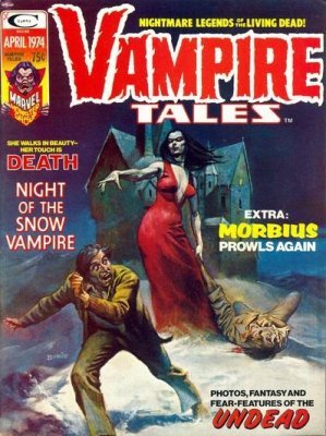 Vampire Tales #4 - Marvel Comics / Curtis Magazines - 1974