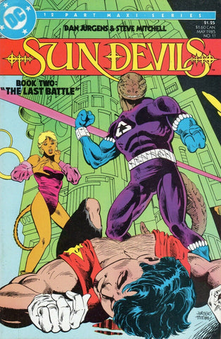 Sun Devils #11 - DC Comics - 1985