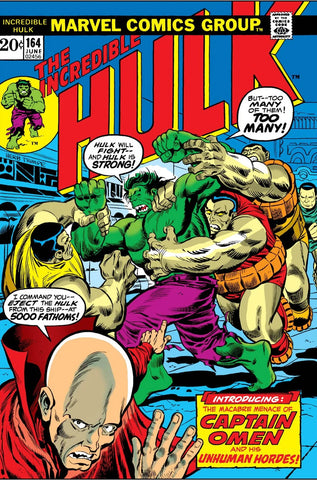 Incredible Hulk #164 - Marvel Comics - 1972