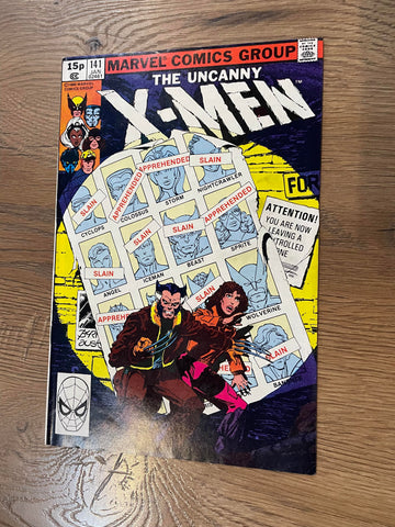 The Uncanny X-Men #141 - Marvel Comics - 1981 - 1st App Rachel Summers
