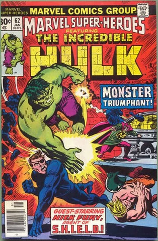 Marvel Super-Heroes #62 - Marvel Comics - 1977