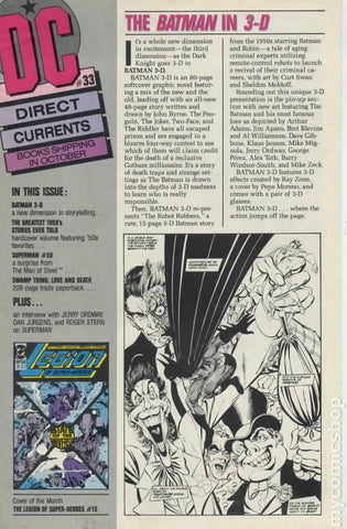 DC Direct Currents #33 - DC Comics - 1990