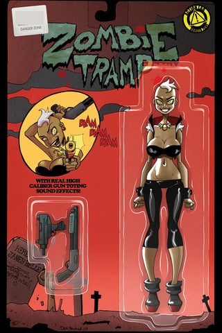 Zombie Tramp #22 - Action Lab - 2016 - Action Figure Variant