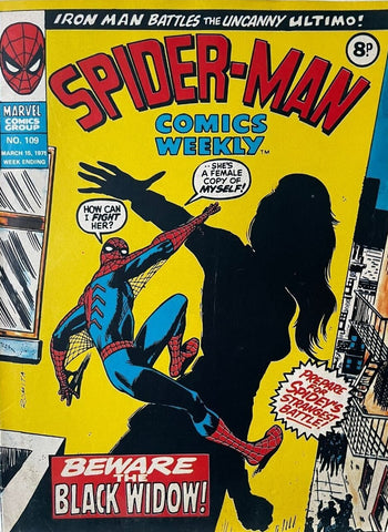 Spider-Man Comics Weekly #109 - Marvel Comics / British - 1975