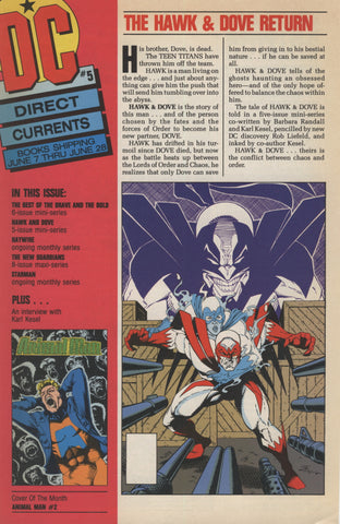 DC Direct Currents #5 - DC Comics - 1988