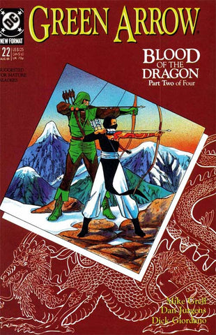 Green Arrow #22 - DC Comics - 1989