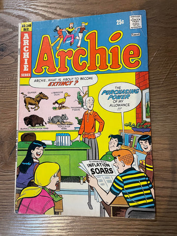 Archie #240 - Archie Comics - 1974