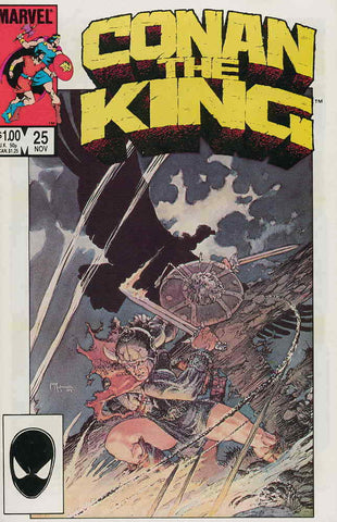 Conan The King #25 - Marvel Comics - 1984