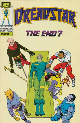 Dreadstar #15 - Epic Comics - 1984