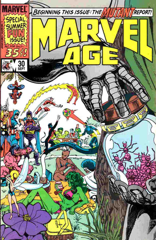 Marvel Age #30 - Marvel Comics - 1985