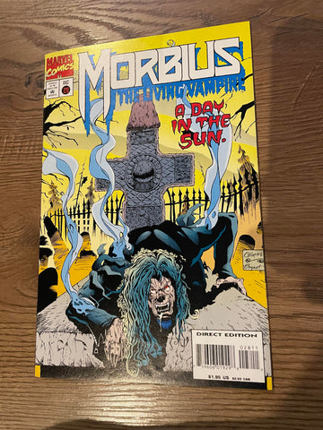 Morbius : The Living Vampire #28 - Marvel Comics - 1994