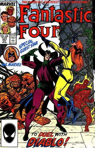 Fantastic Four #307 - Marvel Comics - 1987