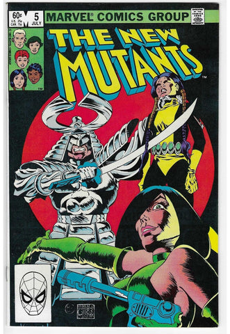 New Mutants #5 - Marvel Comics - 1983
