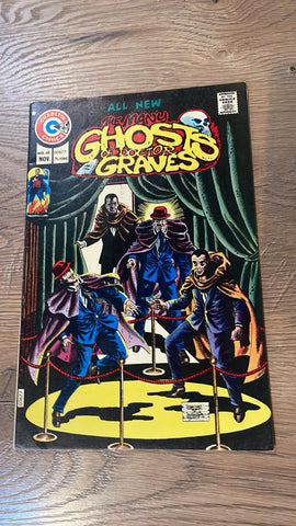 The Many Ghosts of Dr Graves #48 - Charlton Comics - 1975